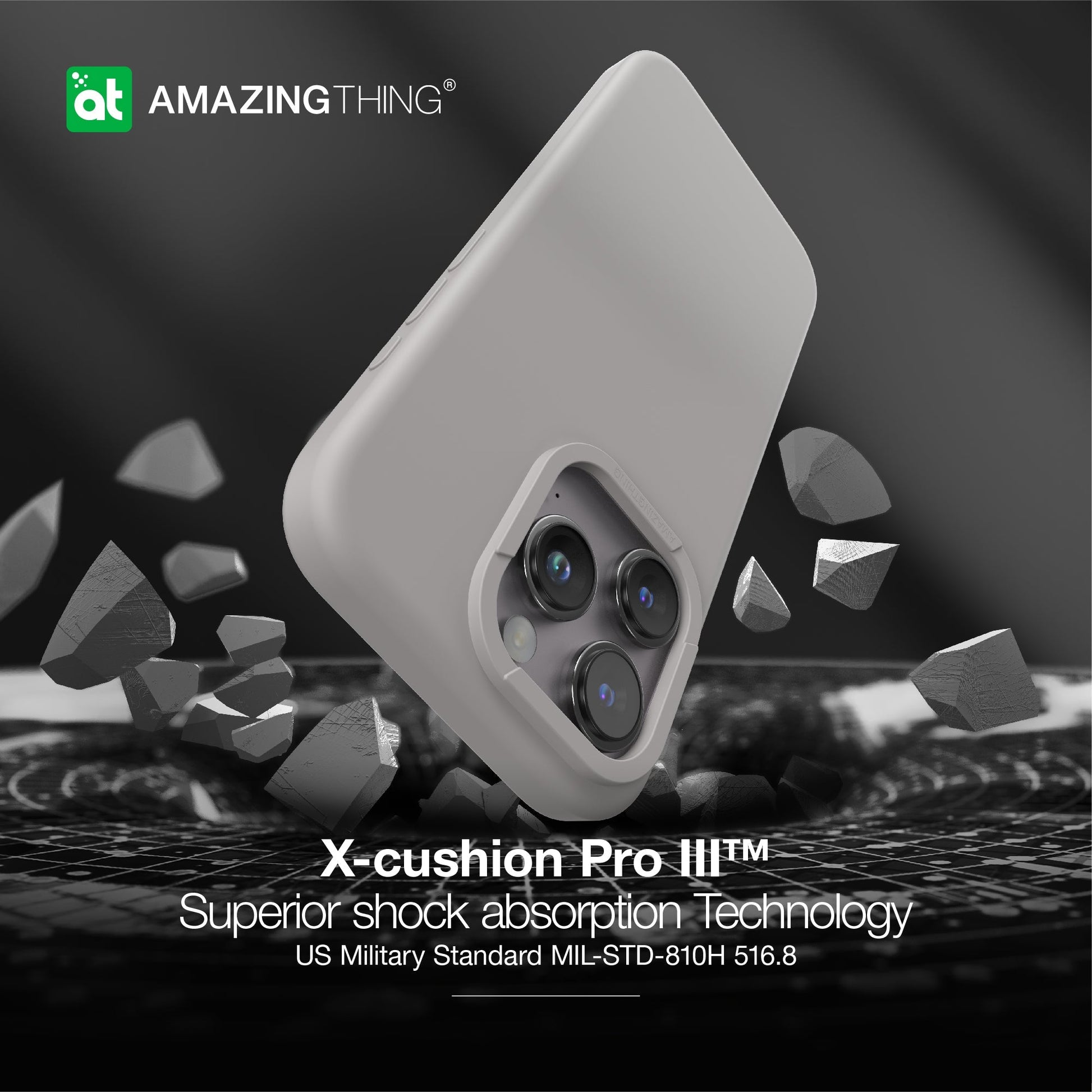 AMAZING THING SMOOTHIE MAGSAFE DROP PROOF CASE FOR IPHONE 15 6.1" PRO 2023 - ALAMAT