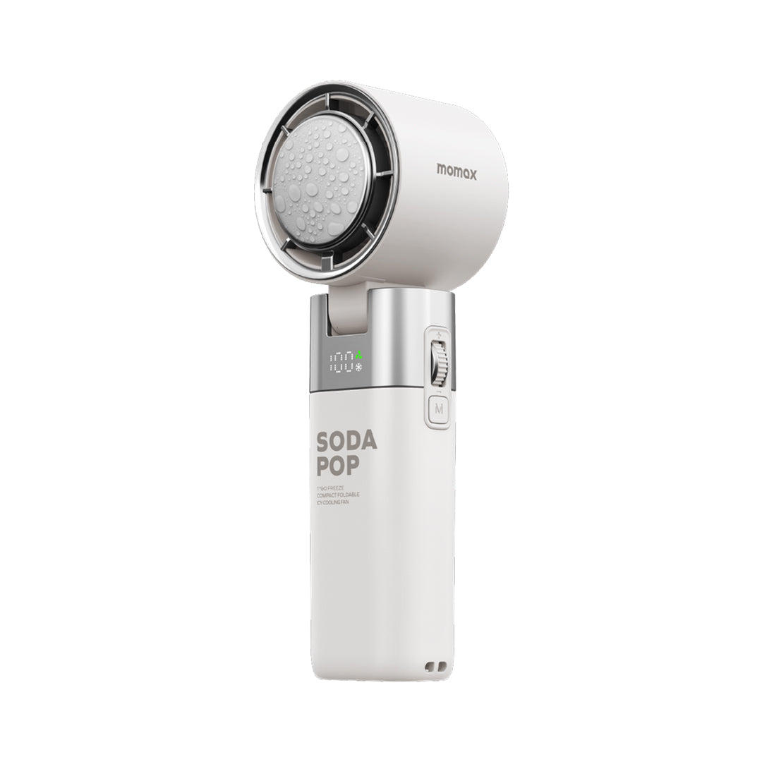 MOMAX 1°GO FREEZE Compact Foldable Icy Cooling Fan - Qatar