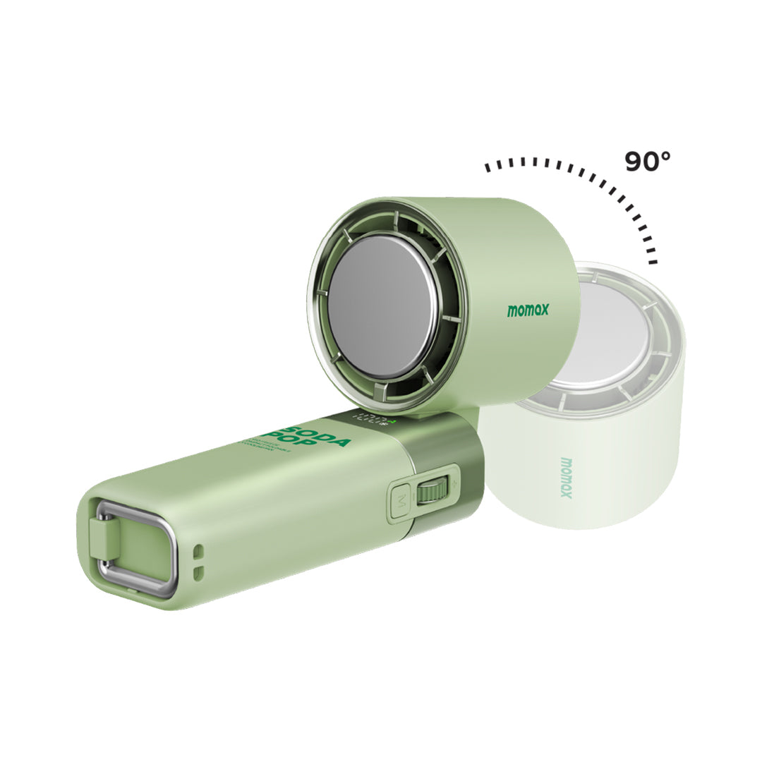 MOMAX 1°GO FREEZE Compact Foldable Icy Cooling Fan