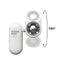 MOMAX 1°GO CLAMP Compact Foldable Umbrella-Clip Mini Fan