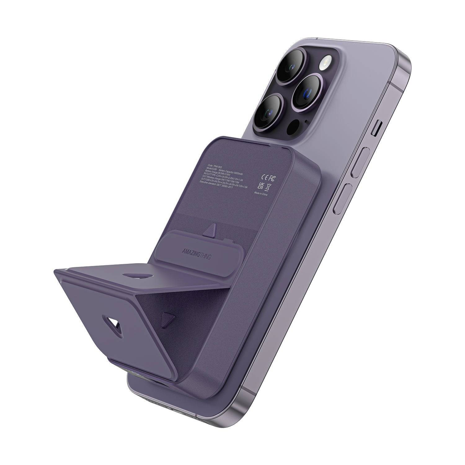 AMAZING THING THUNDER PRO MAG PD 5000MAH POWER BANK WITH HOLDER AMAZING THING THUNDER PRO MAG PD 5000MAH POWER BANK WITH HOLDER