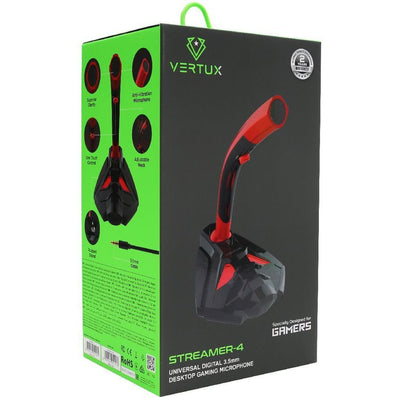 VERTUX STREAMER-4 ( RED ) - Best Buy Tech