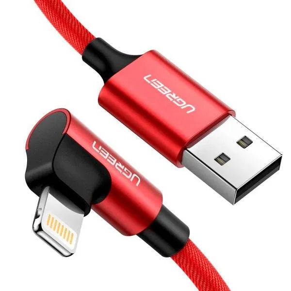 UGREEN USB A to Lightning Braided Cable with Aluminum Shell UGREEN USB A to Lightning Braided Cable with Aluminum Shell