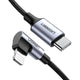 UGREEN Type C Male to Lightning Male Angled Cable Alu Case with Braid 1.5m - Best Buy Tech