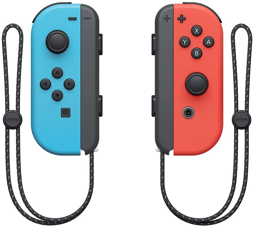 Nintendo Switch – OLED Model w/ Neon Red & Neon Blue Joy-Con