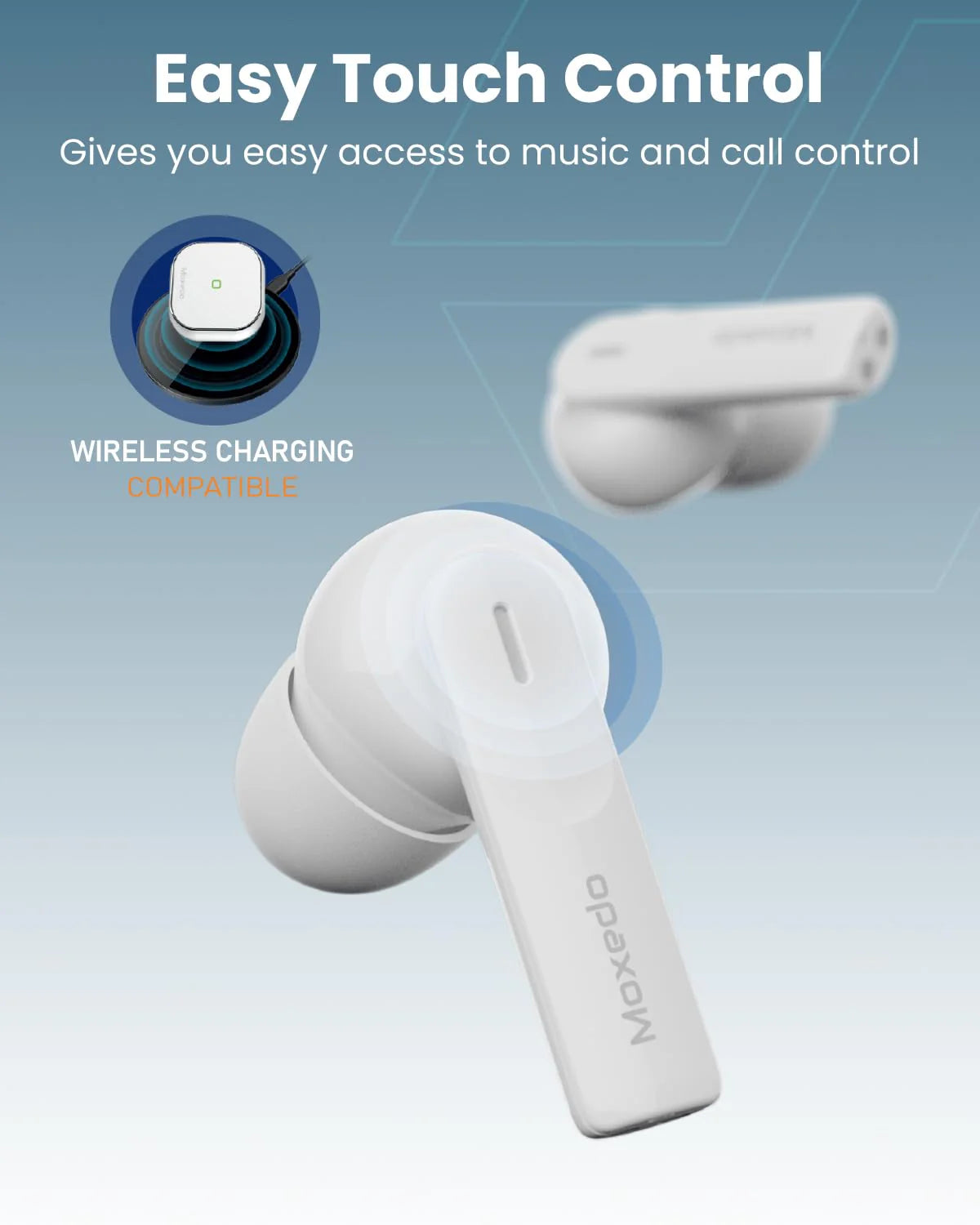 MOXEDO DUOBEATS WIRELESS BLUETOOTH EARBUDS MOXEDO DUOBEATS WIRELESS BLUETOOTH EARBUDS