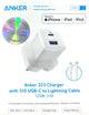 ANKER 323 CHARGER WITH 310 USB-C TO LIGHTNING CABLE - Best Buy Tech