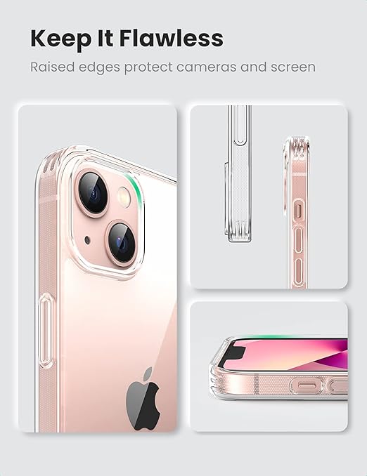 UGREEN Crystal Glass Protective Case for iPhone 13 (Clear) UGREEN Crystal Glass Protective Case for iPhone 13 (Clear)