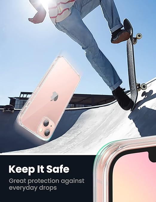 UGREEN Crystal Glass Protective Case for iPhone 13 (Clear) UGREEN Crystal Glass Protective Case for iPhone 13 (Clear)