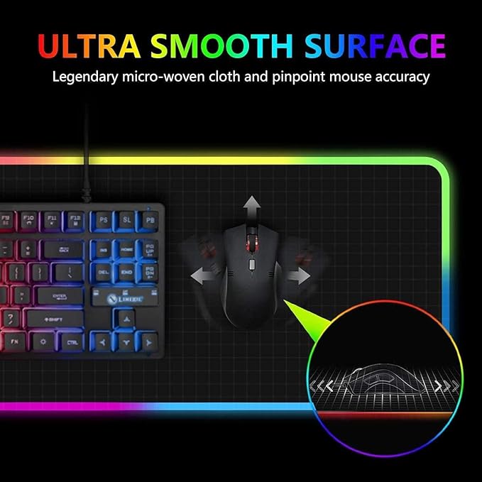 Gms-wt5 Gaming Rgb Mouse Pad