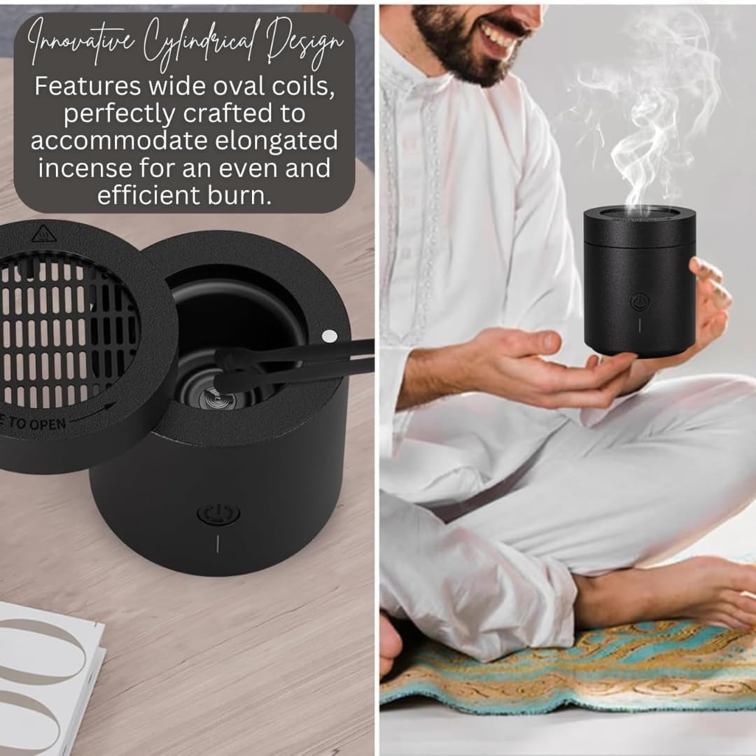 Portable Bakhoor Burner | Rechargeable | Electric