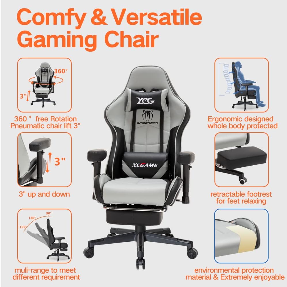 XC-Game Gaming Chair With Footrest XC-Game Gaming Chair With Footrest