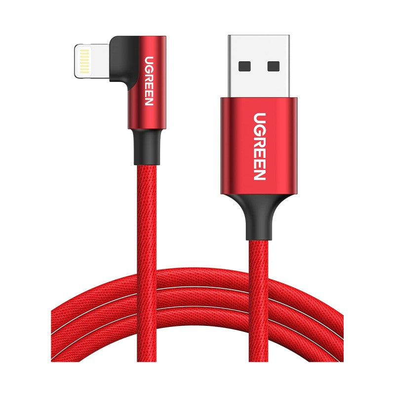 UGREEN USB A to Lightning Braided Cable with Aluminum Shell UGREEN USB A to Lightning Braided Cable with Aluminum Shell