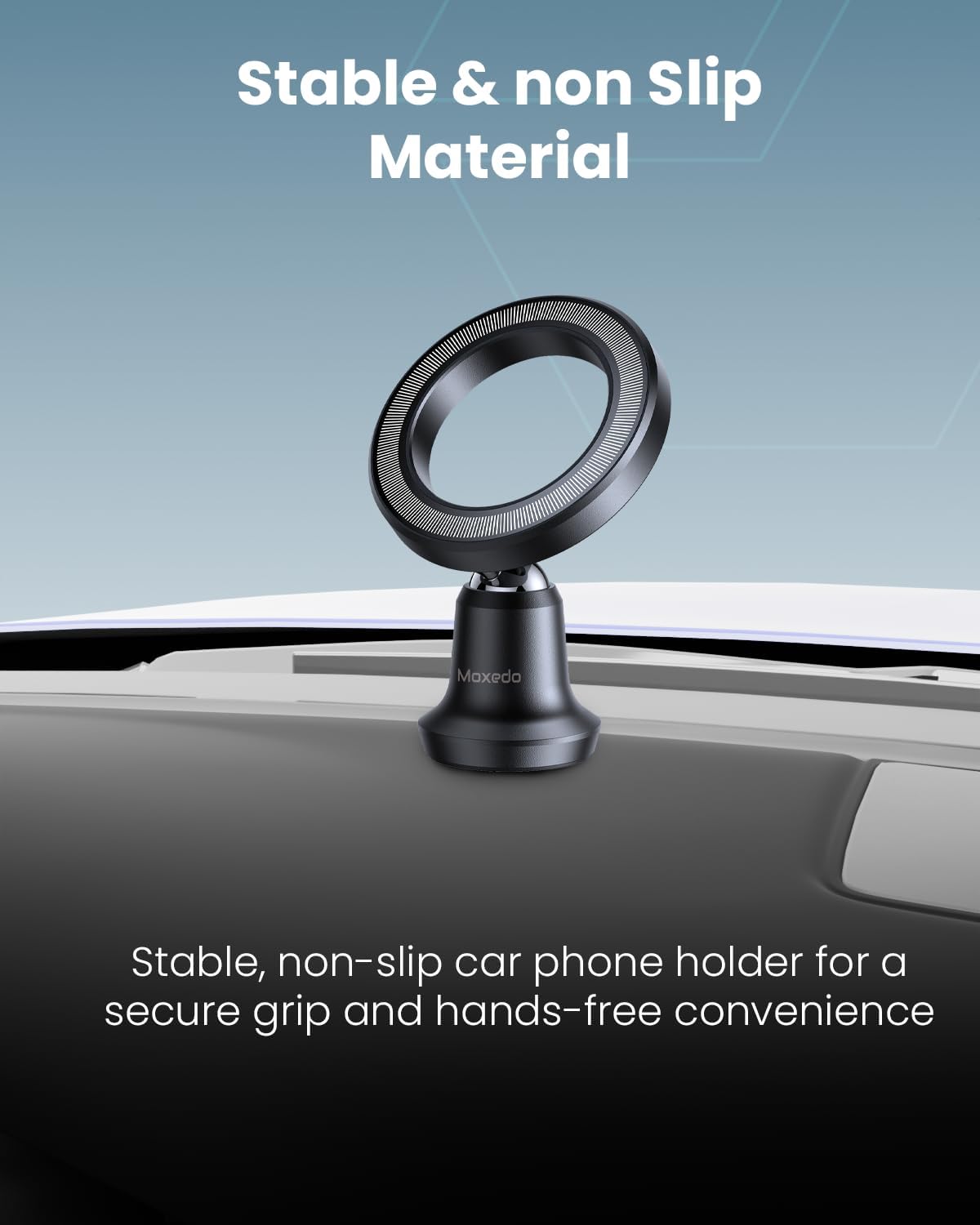 Moxedo Magnetic Car Phone Holder for Dashboard Moxedo Magnetic Car Phone Holder for Dashboard