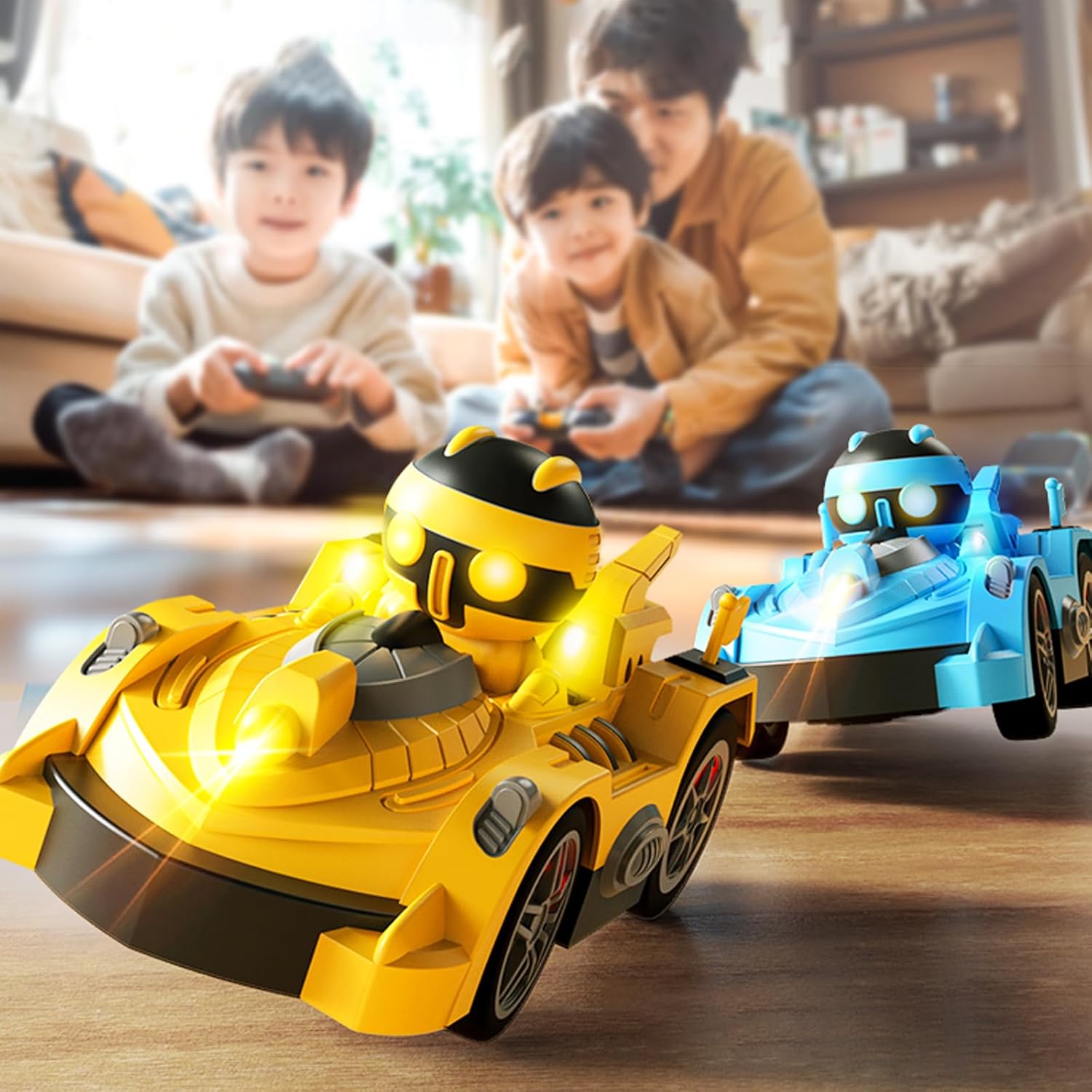 OBEST Remote Controlled Toy Car, Two Person Battle 2 Pieces OBEST Remote Controlled Toy Car, Two Person Battle 2 Pieces