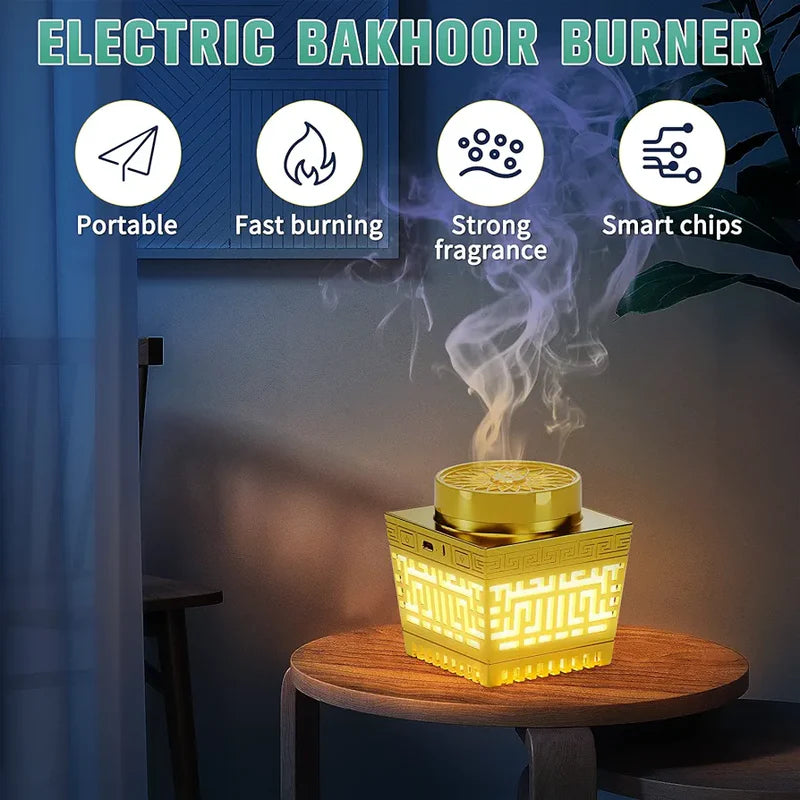 Telawah Portable Bakhoor Burner with Quraan 209P Telawah Portable Bakhoor Burner with Quraan 209P