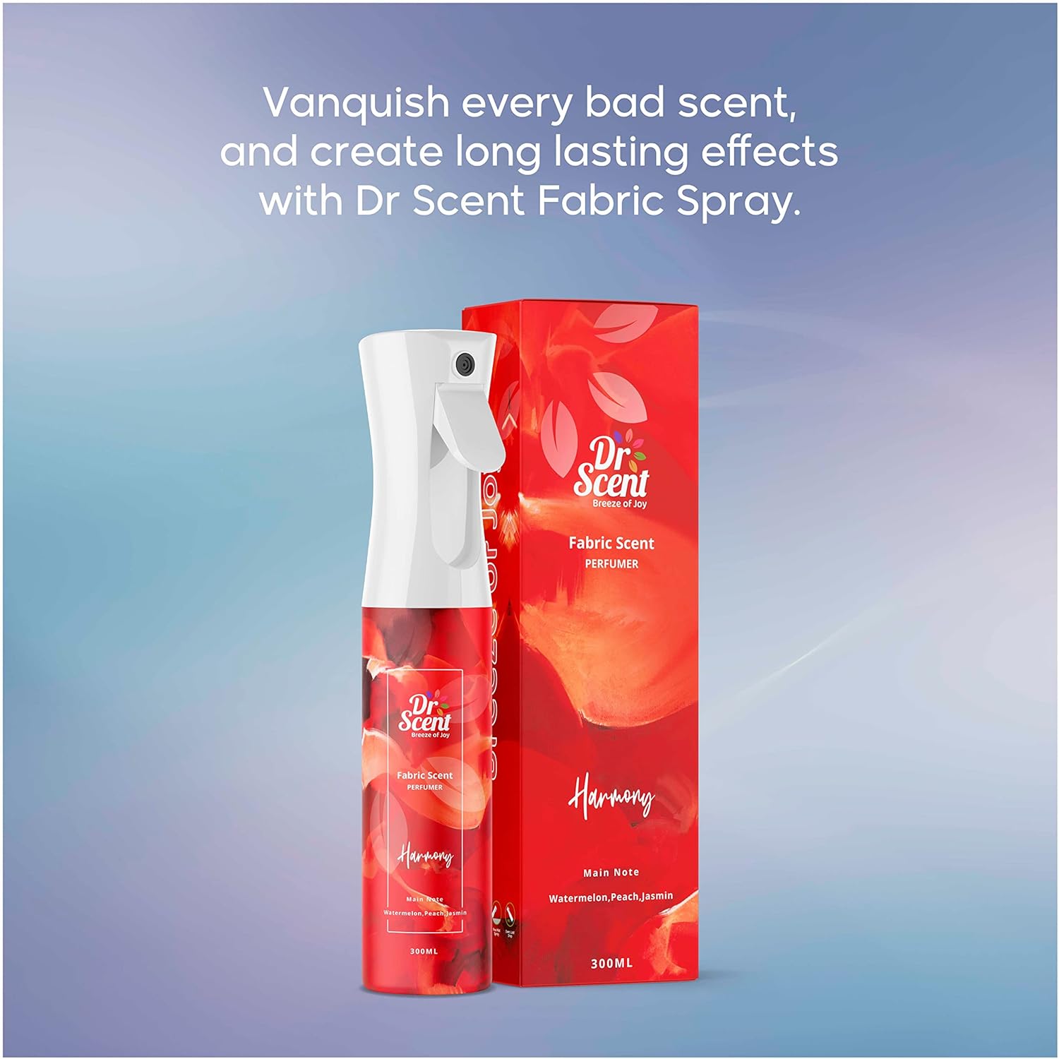 Dr Scent Fabric Spray – Harmony | 300ml Aromatherapy Air & Fabric Freshener Dr Scent Fabric Spray – Harmony | 300ml Aromatherapy Air & Fabric Freshener