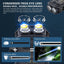 COB Mini Rechargeable Key chain Light Micro USB