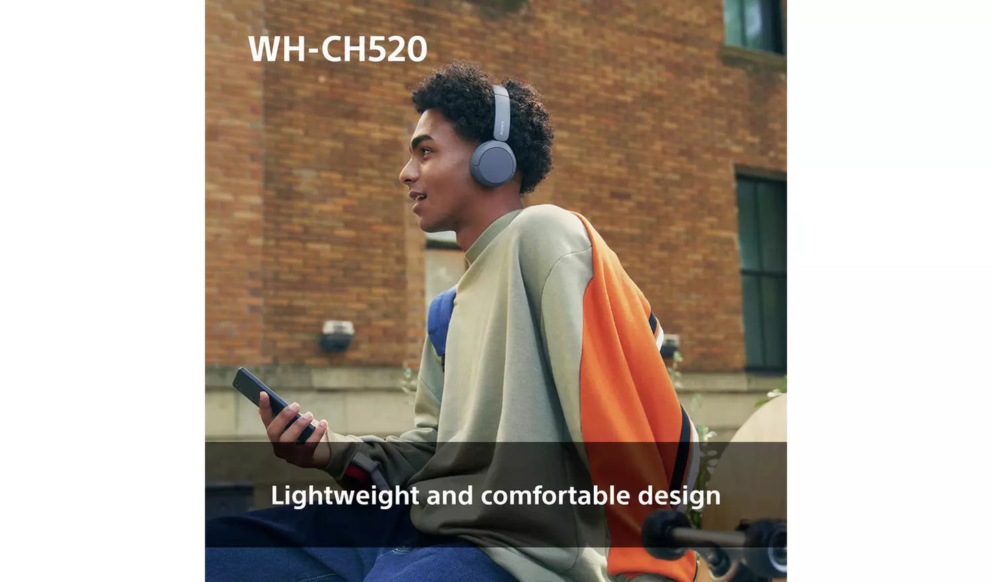 Sony WH-CH520 Wireless  Headphones - Yellow