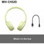 Sony WH-CH520 Wireless  Headphones - Yellow