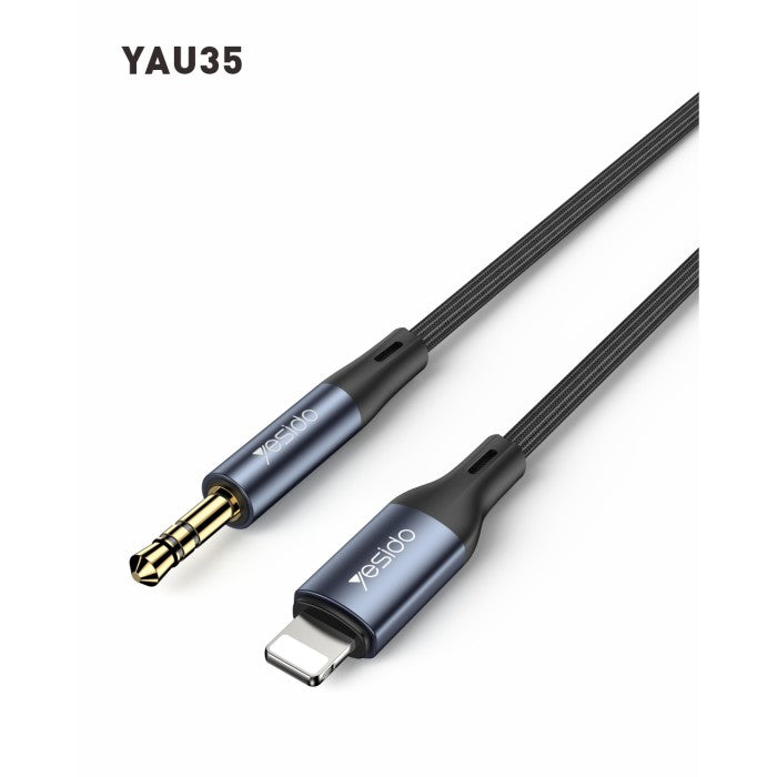 YESIDO AUX ADAPTER IP TO 3.5MM AUDIO CABLE YESIDO AUX ADAPTER IP TO 3.5MM AUDIO CABLE