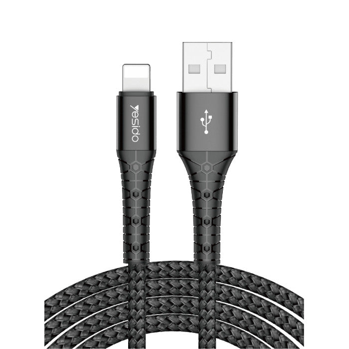 YESIDO USB-A TO LIGHTNING DATA CABLE 200CM-CA50 YESIDO USB-A TO LIGHTNING DATA CABLE 200CM-CA50