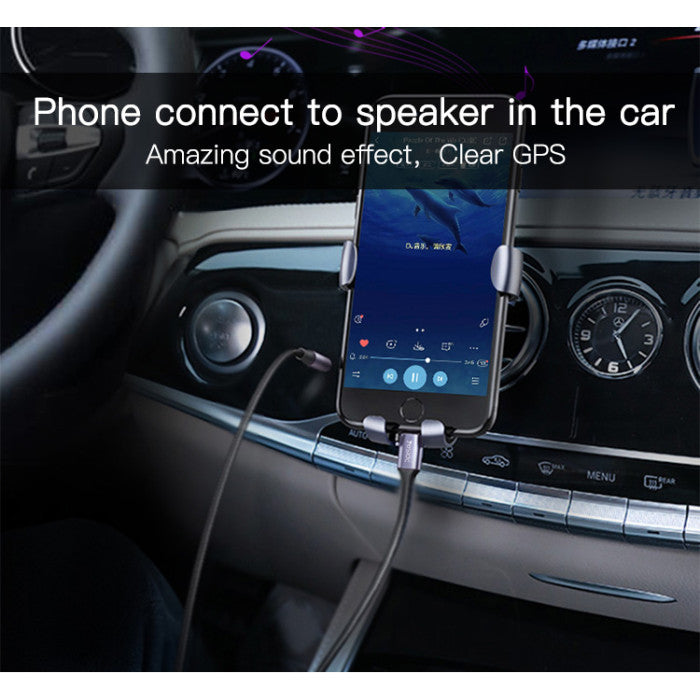 YESIDO AUX ADAPTER TYPE-C TO 3.5MM AUDIO CABLE YAU20 100CM YESIDO AUX ADAPTER TYPE-C TO 3.5MM AUDIO CABLE YAU20 100CM