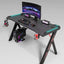 MAF Black Gaming Desktop 120cm Gamer Table