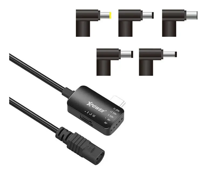 XPower 65W 5V- 20V LPA2 PD Laptops Power Adapter Qatar - Bestbuytech.com