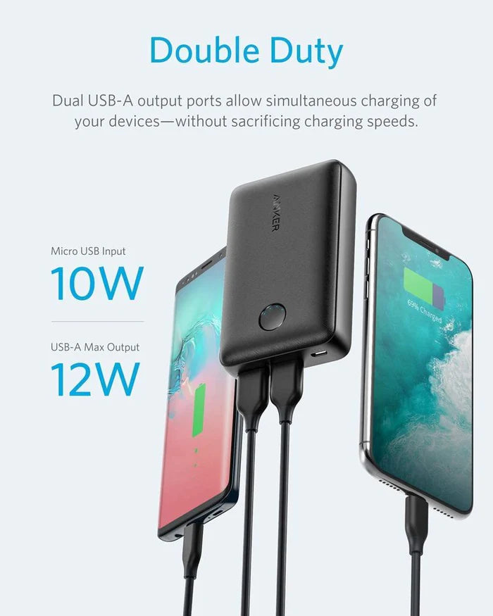 ANKER POWER CORE SELECT 10000mAh (A1223H11)- BLACK ANKER POWER CORE SELECT 10000mAh (A1223H11)- BLACK
