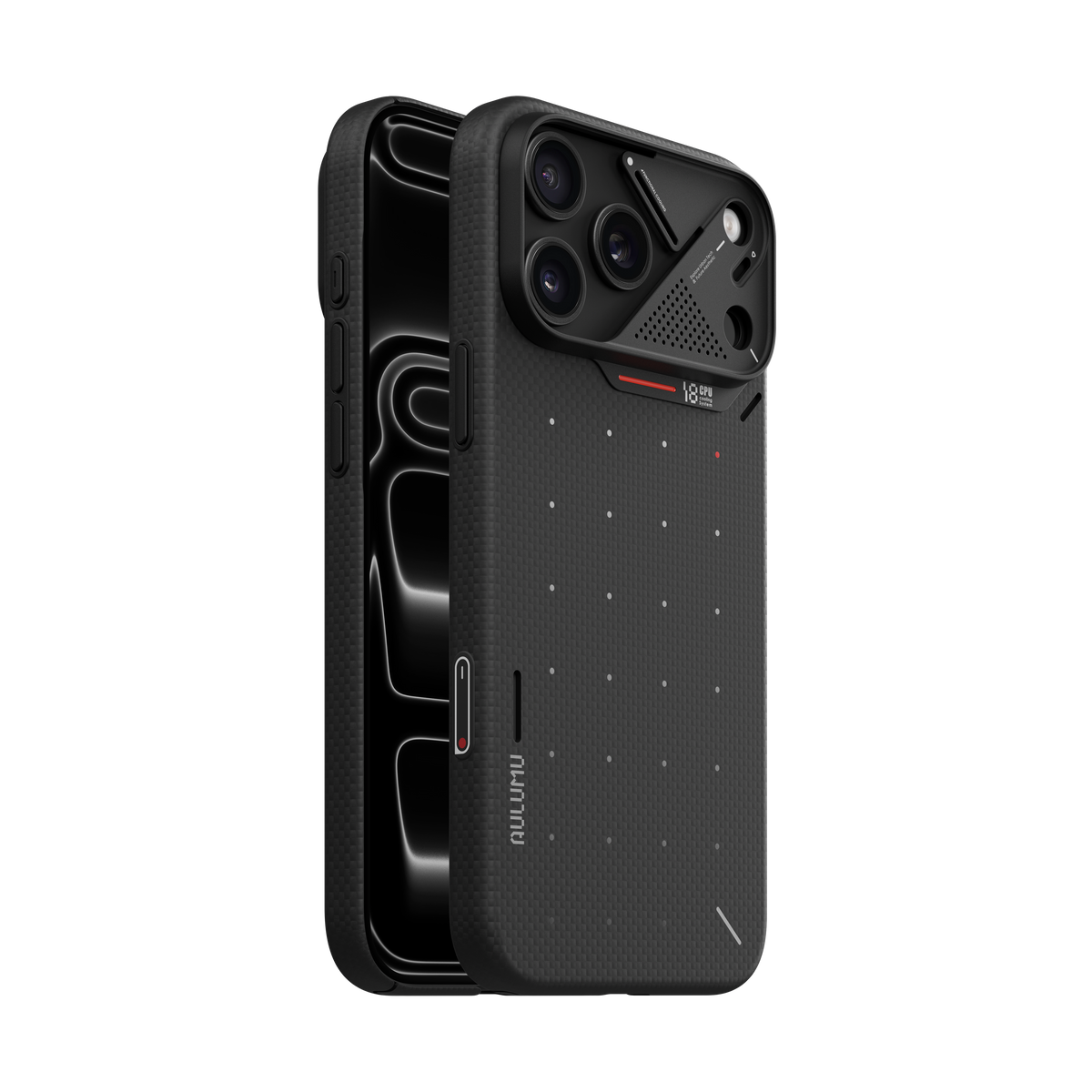 Aulumu A18 Ultra-Slim Particle Aramid Fiber Case  for iPhone 18 Pro / Pro Max