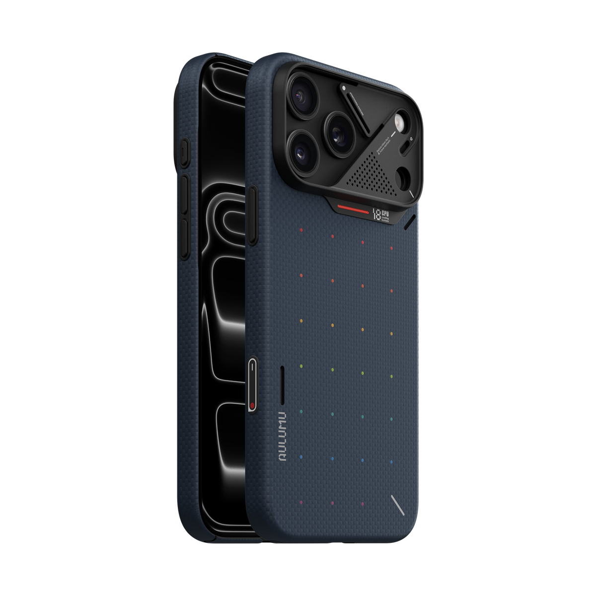 Aulumu A18 Ultra-Slim Particle Aramid Fiber Case  for iPhone 18 Pro / Pro Max