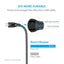 ANKER POWERLINE MICRO USB CABLE 6FT (A8133H12)-GREY - Best Buy Tech