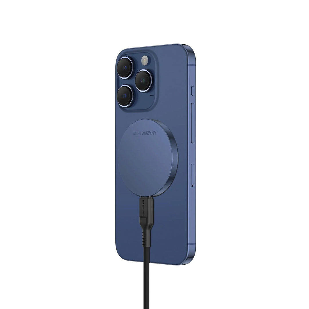 AMAZING THING THUNDER PRO MAGNETIC 15W CHARGER SET WITH 1.2M USB-C TO USB-C CABLE AMAZING THING THUNDER PRO MAGNETIC 15W CHARGER SET WITH 1.2M USB-C TO USB-C CABLE