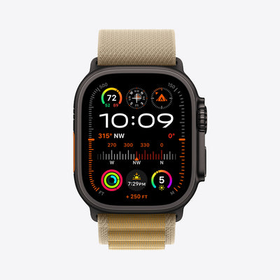 Apple Watch Ultra 2 GPS + Cellular | 49mm | Black Titanium | Alpine Loop - Best Buy Tech