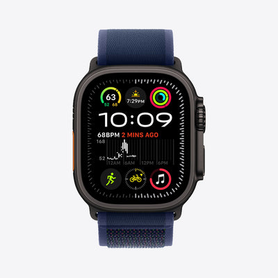 Apple Watch Ultra 2 GPS + Cellular | 49mm Black Titanium | Trail Loop - Best Buy Tech