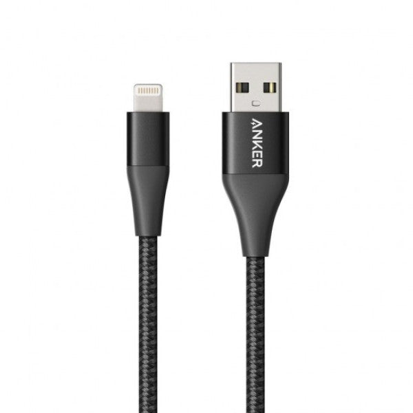 ANKER POWERLINE II LIGHTNING CABLE 10FT UN (A8434H11)-BLACK ANKER POWERLINE II LIGHTNING CABLE 10FT UN (A8434H11)-BLACK
