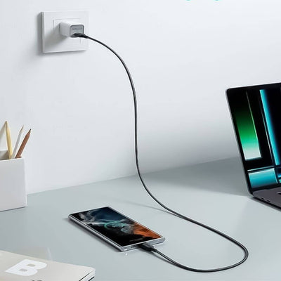 Anker 322 USB-A to USB-C 3ft Braided Cable A81H5H11 - Black - Best Buy Tech
