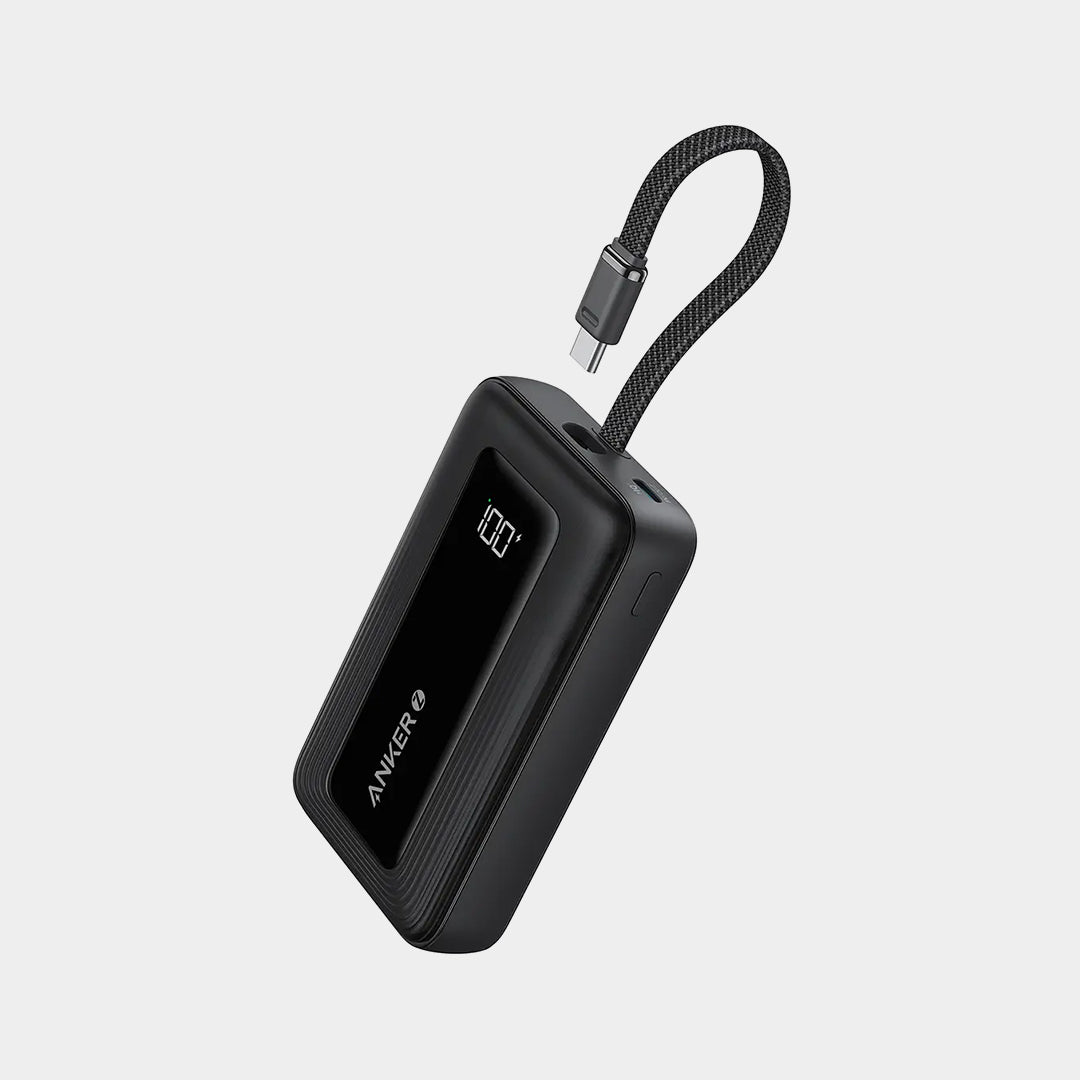 Anker Zolo Powerbank 10000mAh 30W Built-in USB C Cable A1688H11 Anker Zolo Powerbank 10000mAh 30W Built-in USB C Cable A1688H11