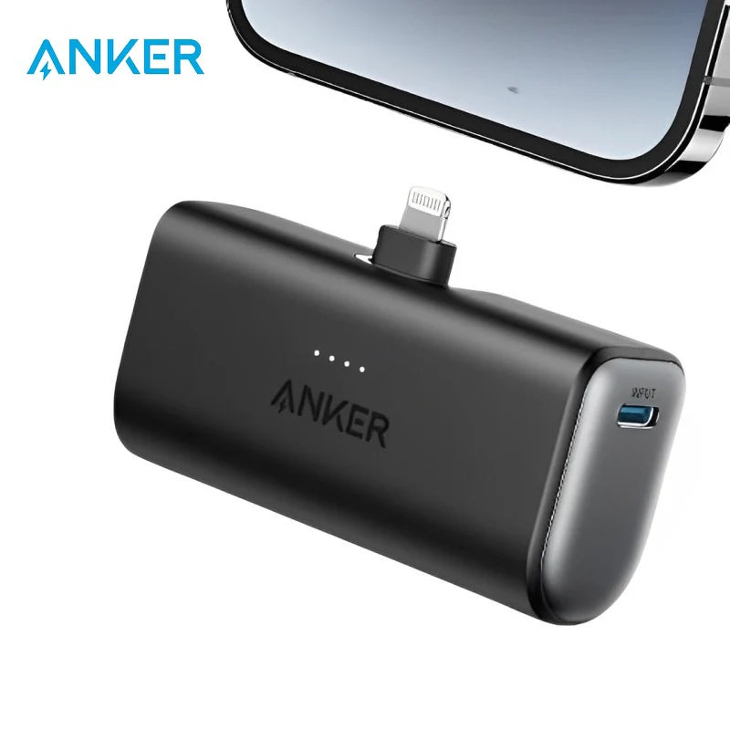 ANKER NANO POWERBANK 12W BUILTS IN LIGHTNING CONNECTOR ANKER NANO POWERBANK 12W BUILTS IN LIGHTNING CONNECTOR
