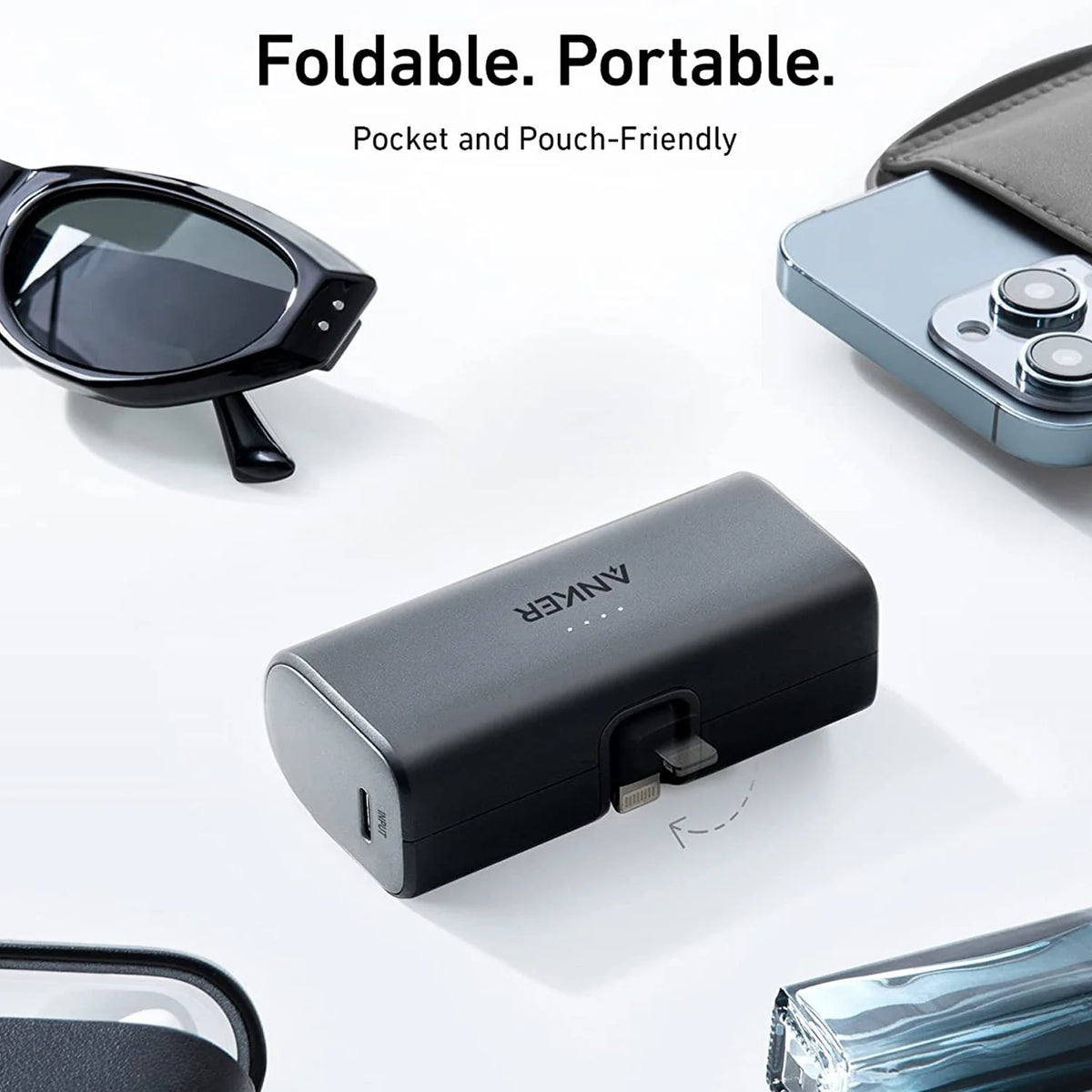 ANKER NANO POWERBANK 12W BUILTS IN LIGHTNING CONNECTOR ANKER NANO POWERBANK 12W BUILTS IN LIGHTNING CONNECTOR