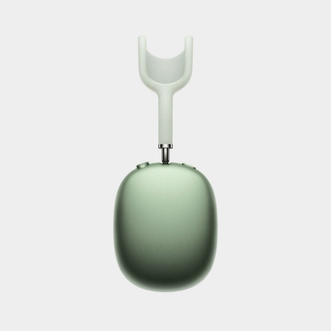 apple airpods max with smart case – green with light green touch screen