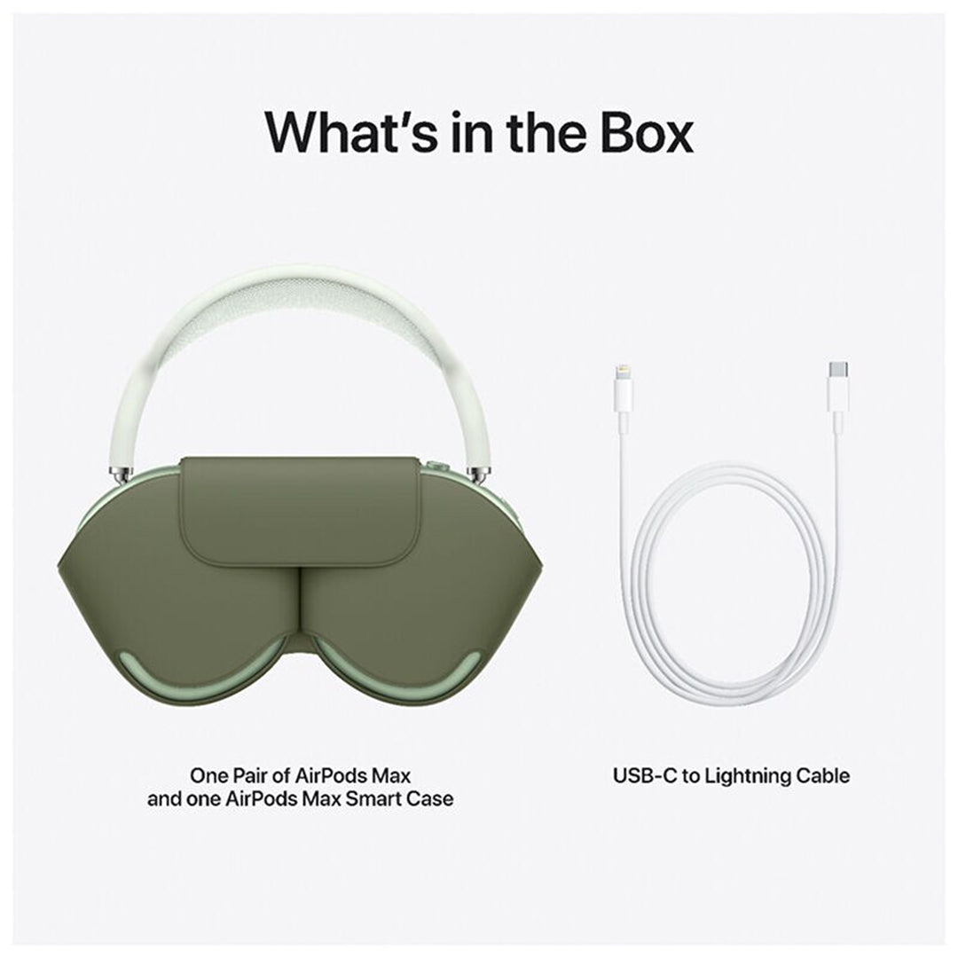 Apple AirPods Max with Smart Case – Green With Light Green colour