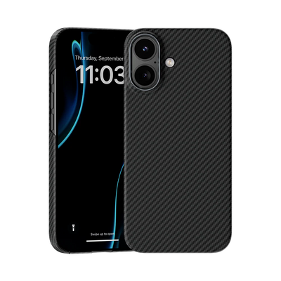 Benks Magnetic Armor Air Kevlar Case Metal Frame 600D for iPhone 17 black