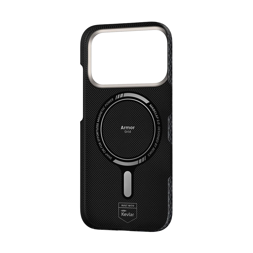 Benks ArmorAir ArmorGrid Phone Case Built with Kevlar® iP17 Pro Max (Black)