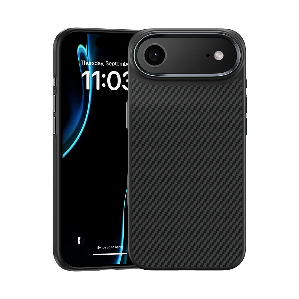 Benks Montage Magnetic Armor Air Kevlar Case with Metal Frame for iPhone 17 Air - Black