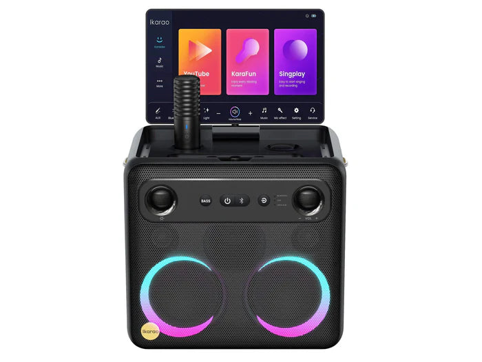 IKARAO X2 300W All-in-One Smart Speaker (10.1” HD, RGB)