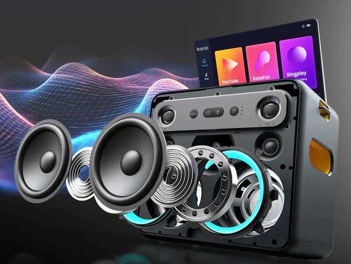 IKARAO X2 300W All-in-One Smart Speaker (10.1” HD, RGB)