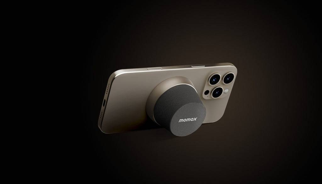 MOMAX 1-VIBE GO MAGNETIC WIRELESS SPEAKER MOMAX 1-VIBE GO MAGNETIC WIRELESS SPEAKER
