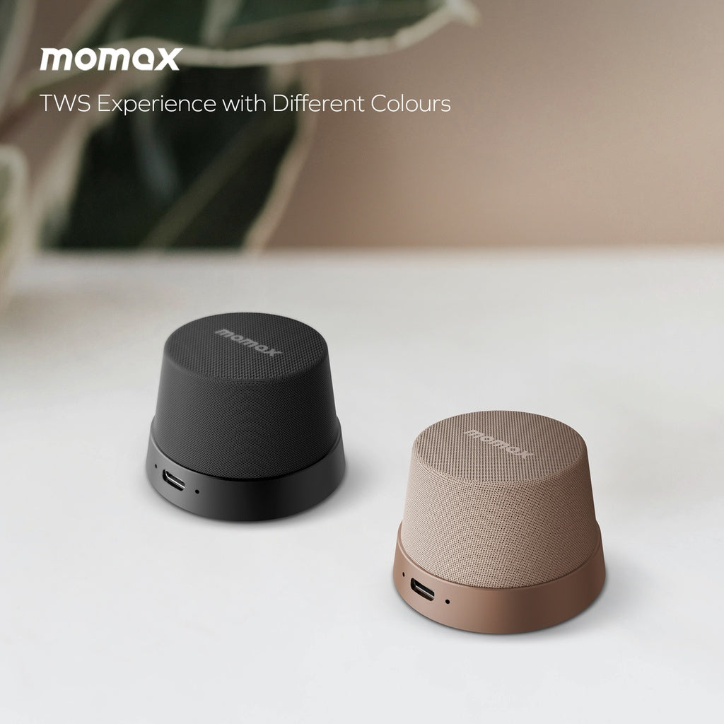 MOMAX 1-VIBE GO MAGNETIC WIRELESS SPEAKER MOMAX 1-VIBE GO MAGNETIC WIRELESS SPEAKER